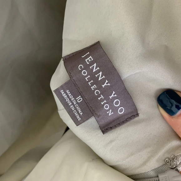 Jenny Yoo • Silver Gown - Picture 5 of 10